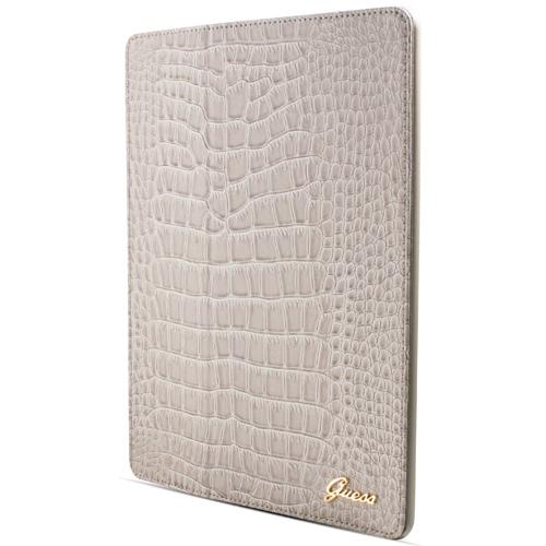 GUESS FOLIO CASE W/ STAND CROCO BEIGE IPAD